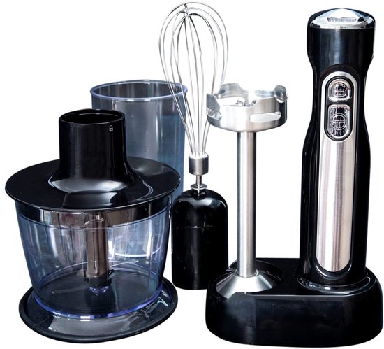 Omgoods - Draadloze 3-in-1 Hand Blender Set voor Soepen en Sauzen