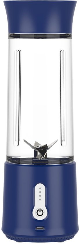 Omgoods - Draagbare Blender met 6 RVS Bladen en 500ml Capaciteit