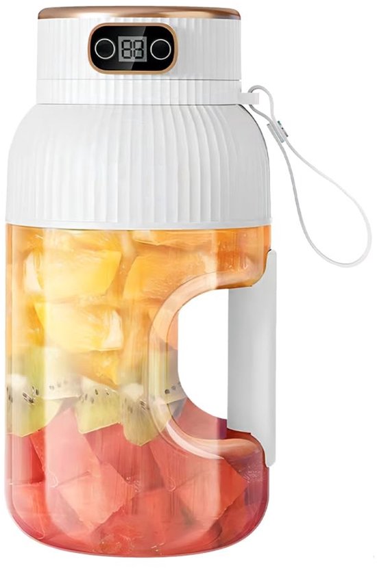 Omgoods - Draagbare Blender met Digitale Weergave en USB Oplaadbaar