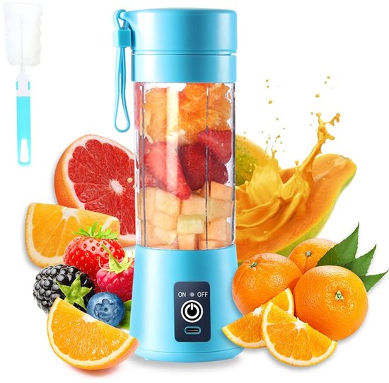 Omgoods - Draagbare Elektrische Blender met USB Oplaadbare Batterij 380 ml