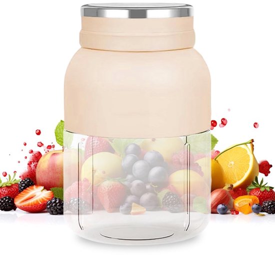 Omgoods - Draagbare Mixer 1200ml met USB-C Oplaadbare Blender