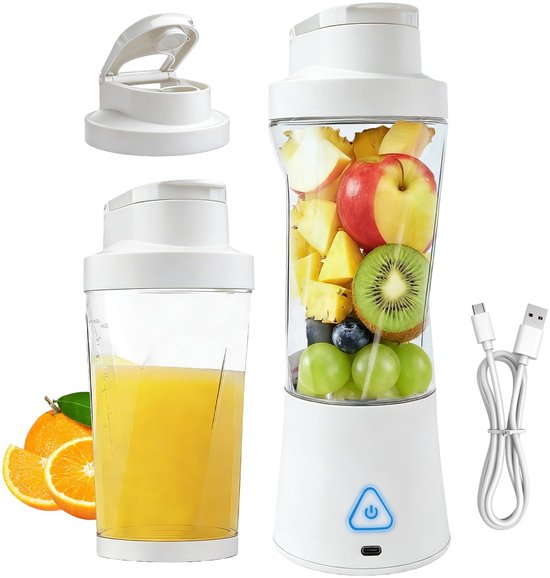 Omgoods - Draagbare Smoothie Mixer 700ml met USB Oplader