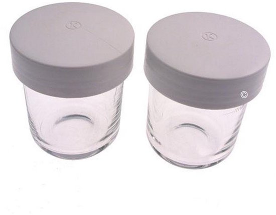 Omgoods - Mini Container met Deksel voor Foodprocessor, Geschikt voor AT320