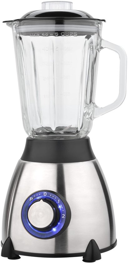 Omgoods - Professionele Blender van RVS, 550W voor Perfecte Mixresultaten