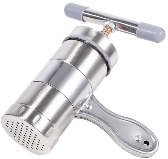Omgoods - RVS Pastamaker met 5 Mallen voor Verse Pasta