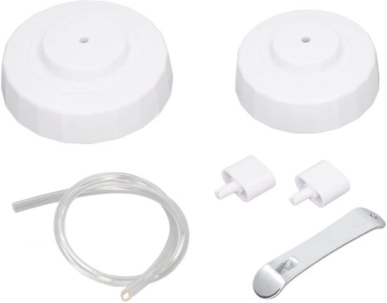 Omgoods- Vacuümafdichter Handmatig - Vacuümafdichtingsset - Potafdichting - Voedselvacuümbespaarder - BPA-vrij Plastic - Multifunctioneel voor Vloeibare/Droge Opslag - Voedselopslag