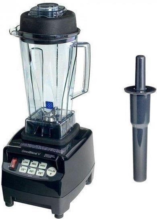 Omniblend Blender TM-800 - Zwart - 2 liter van OM