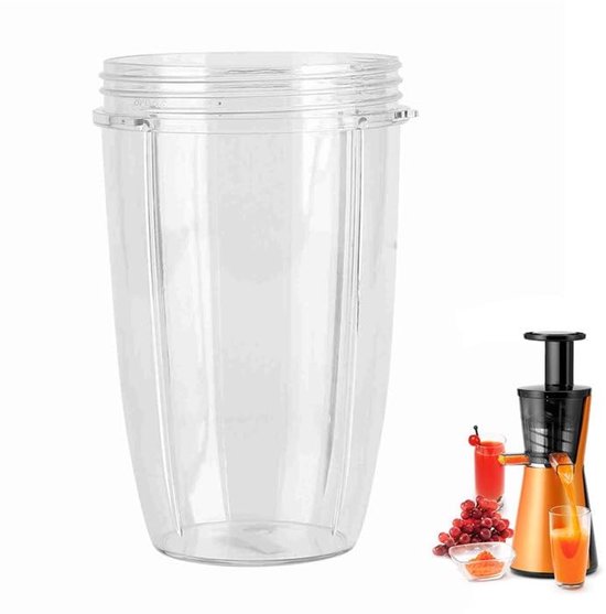 ONF3 - Juicer Mixer Vervangbekers - 18/24 oz Blender Cups - Geschikt voor Extractor 900W - Perfect voor Smoothies en Sapjes - Vervangingsaccesso...