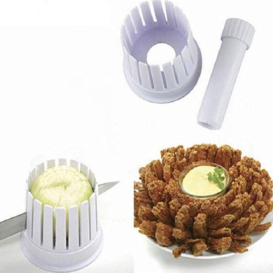 Onion Blooming Maker voor Aardappelen, Tomaten, Appels en Sinaasappels - Snijgereedschap voor Groenten en Fruit