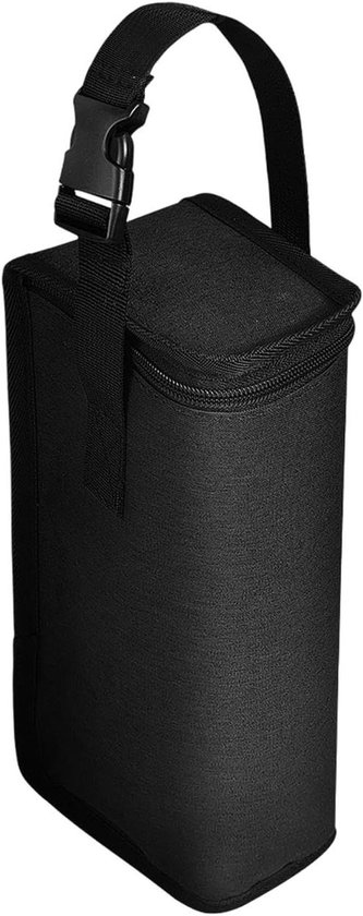 Opbergtas Blender - Draagbare Mixerhoes - Reizen en Outdoor - Spatwaterdicht Nylon - 9x12x30cm - Zwart