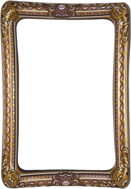 Opblaasbaar Fotolijstje voor Feestdecoratie, Verjaardagen, Bruiloften en Babyshowers - Perfect voor Selfies en Herinneringen, 1 Stuk van Merkloos