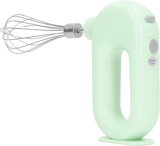 Oplaadbare Elektrische Garde - Handmixer Draadloos met 4 Snelheden voor Melkschuim, Beslag en Eieren van Merkloos