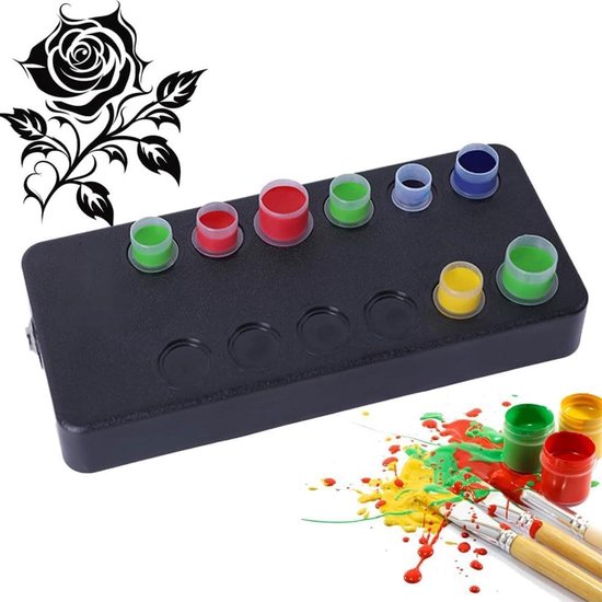 Oplaadbare Verfshaker - Nagellak Mixer - Kleur Mengen - Stille Werking - 40 Bekers - Zwart