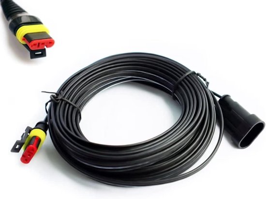 Oplaadkabel voor Transformer Power laadstation voor Gardena robotmaaier R38Li R40Li R45Li R50Li R70Li R75Li R80Li 2016+, Sileno City/Life/Minimo,McCulloch Rob Robot grasmaaier, 3 m