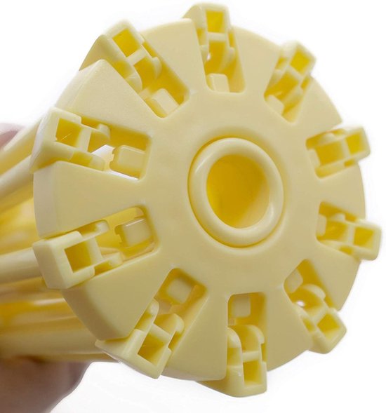 Opvouwbare Pastadroger - Pastarek Droogrek - Verse Pasta Drogen - 10 Drogen Stangen - 40 x 40 x 28 cm