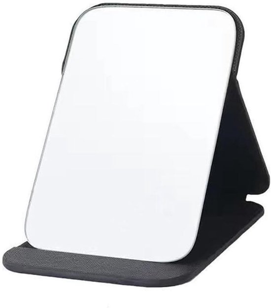 Opvouwbare Reismirror, Draagbare Kleine Tafelmirror voor Thuis en Op Reis, Handspiegel (16 x 11 cm) - Ideaal voor Make-up, Verzorging en Reizen