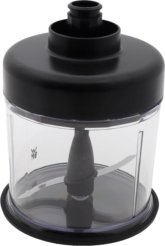 Opzetstuk Mixer - Hakker Kom - Keuken Gebruik - Origineel Reserveonderdeel - 20 x 17.5 x 14 cm - Zwart