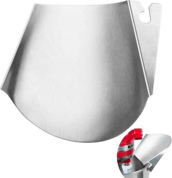 Opzetstukken Invoerschacht RVS voor Staande Mixer Kom - Geschikt voor Standmixers