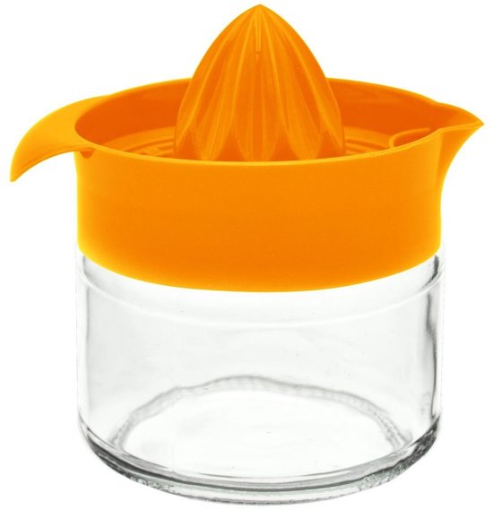 Orion - Glazen Citruspers - 300 ml - Met Tuit en Handvat - Geschikt voor Vaatwasser van Merkloos