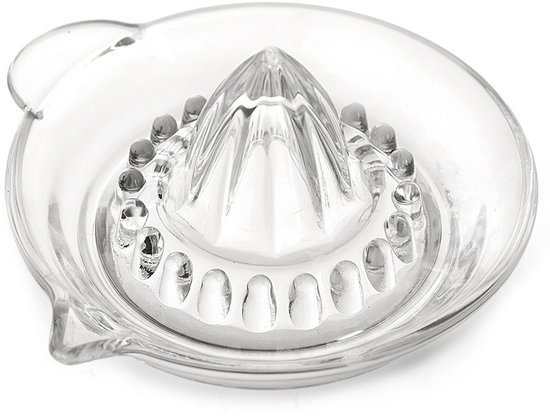 Orion - Glazen Citruspers - Handmatig - Ergonomische Handgreep - Vaatwasserbestendig