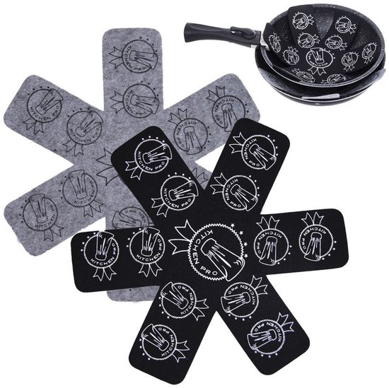 Orion - Keuken Przekładki - Filc - 32 cm - Set van 2 van Merkloos