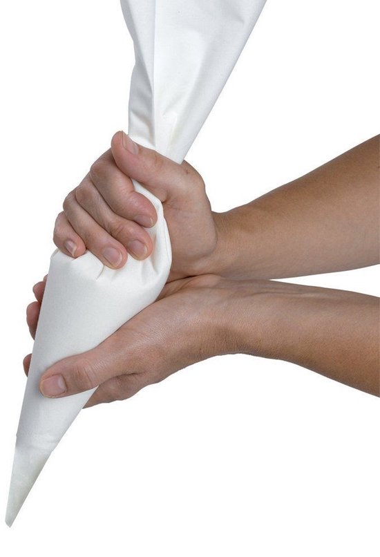 Orion Professionele Spuitzak - 30 cm - Katoen met Rubberen Coating - Herbruikbaar - Voor Taartdecoratie, Slagroom en Beslag - Vaatwasserbestendig van Orion