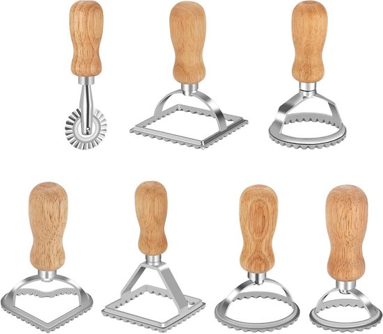 Orivio - Set van 7 raviolisnijders voor pasta, dumplings en meer van Merkloos