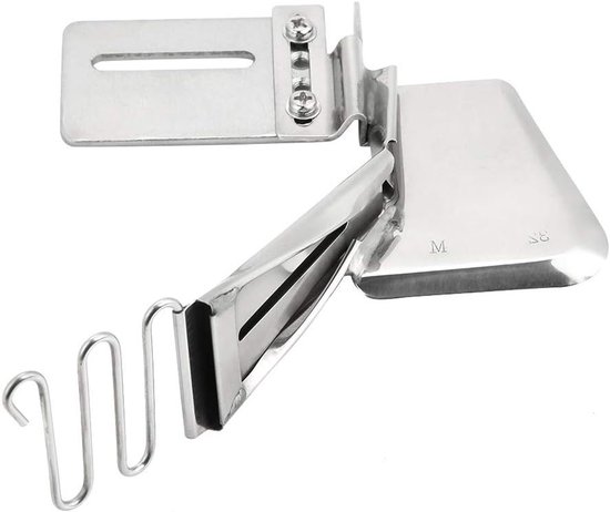 Overlock Binder en Hemmer Accessoire voor Naaiapparaten - Rechte Hoek Bias Binder voor Stikken en Afwerken van Randen, Geschikt voor Alle Naaimachines van Merkloos