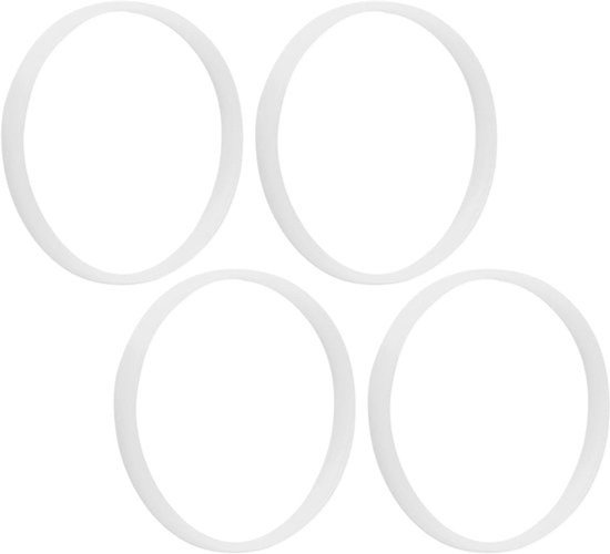 Pakking voor juicerblender - Vervangende afdichting - Rubberen O-ring - 10 cm - Wit - Accessoire voor keukenapparaat - Duurzaam - Blenderonderdeel - Mixer