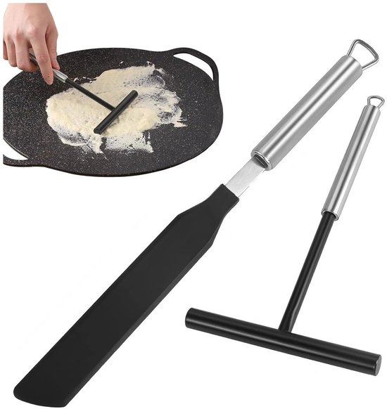Pannenkoekenmaker, eierpannenkoekenmaker, schraper, pannenkoekenmaker
