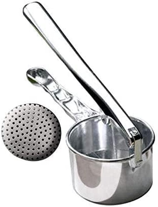 Passatelli Machine - Pastamaker Handmatig - Verse Pasta Maken - Aluminium Constructie - 258 cm - Zilverkleurig