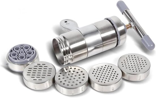 Passatelli Steel Pasta Maker - Draagbare Elektrische Pastamaker voor Versgemaakte Pasta, Noodles en Sap van Merkloos