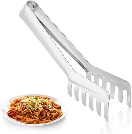 Pasta knijper voor Spaghetti en broodtang