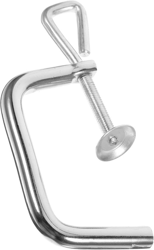 Pasta Machine Accessoires: Vervangende Klem, Handvat en Clips voor Pastamachines in Ferrous Alloy Zilver