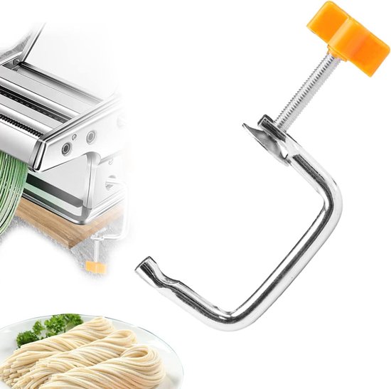 Pasta Machine Holder Handle Tools Durable Clip Accessories Noodle Maker Home Metal Replacement Fastening Kitchen Handheld Clip Tool Parts van Merkloos