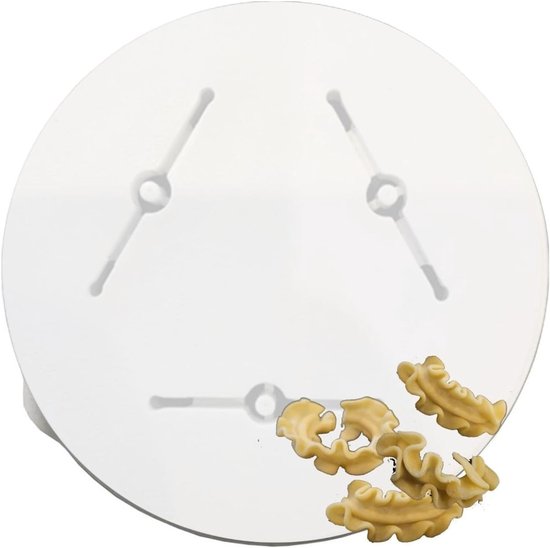 Pasta machine-schijven, geavanceerde pastaschijven voor zelfgemaakte pasta, compatibel met uit de serie 7000, (Reginette Bucata)