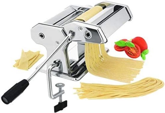 Pasta Maker Machine - Roestvrij Staal Zilver - 17 x 5 x 2 cm van Merkloos