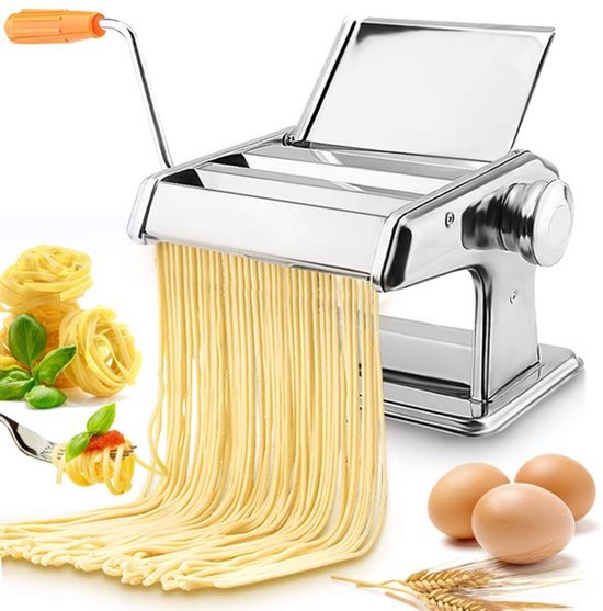 Pasta Maker Machine - RVS Noodle Cutter - 3-in-1 Handmatige Pasta Machine - Pasta