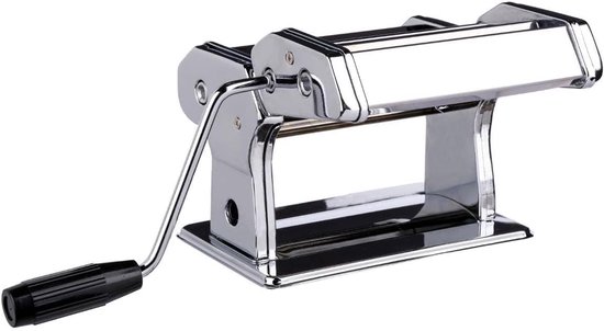 Pasta Maker Set met 3 Accessoires - RVS en Metaal - Duurzaam en Multifunctioneel - Vers pasta maken - SnelShoppen
