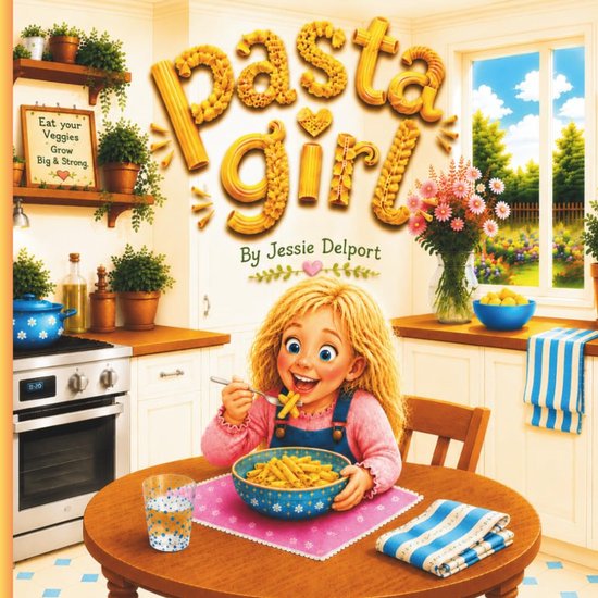 Pasta meisje - schattige design - 3D print - perfect voor pasta-liefhebbers - ShopVlot