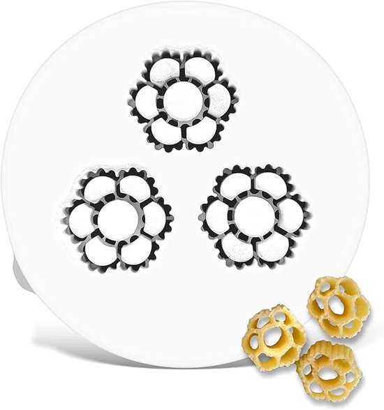 Pasta Opzetstuk voor bloemen, drievoudige noedels, accessoires voor Philips Avance pastamachine, matrijs voor zelfgemaakte pasta
