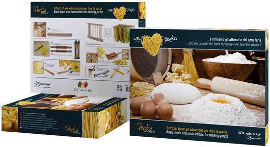 Pasta Starter Set - Inclusief Droogrek en Snijders