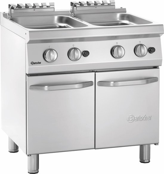 Pastakoker | Gas 700 | 80cm breed 2x24L | Bartscher | 2853101 van Bartscher