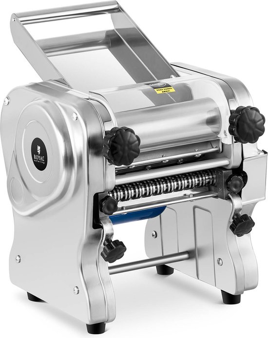 Pastamachine - 18 cm - 1 tot 14 mm - elektrisch - Royal Catering van Merkloos