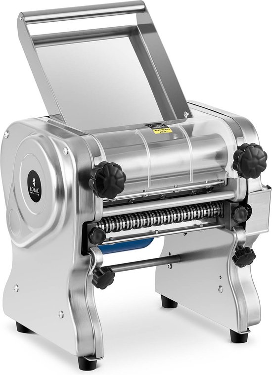 Pastamachine - 22 cm - 1 tot 14 mm - elektrisch - Royal Catering van Merkloos