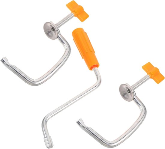 Pastamachine Crank - Deegroller Handvat - Zelf Pasta Maken - Metalen Schroefklem - 14.5 cm - Diverse kleuren