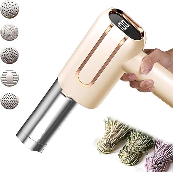 Pastamachine - Elektrische Pasta Maker - Draadloos - Kneedmachine - Volledig Automatisch - Keukenapparaat van SOLIS