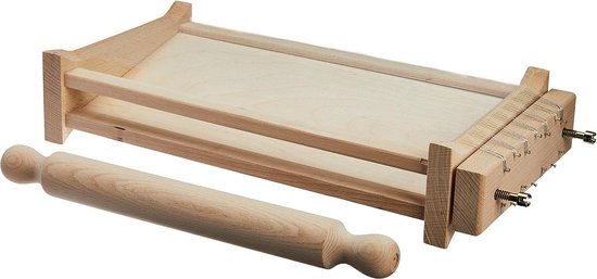 Pastamachine Eppicotispai "Chitarra" - 32 cm deegroller - verse pasta snijden pasta roller van Eppicotispai