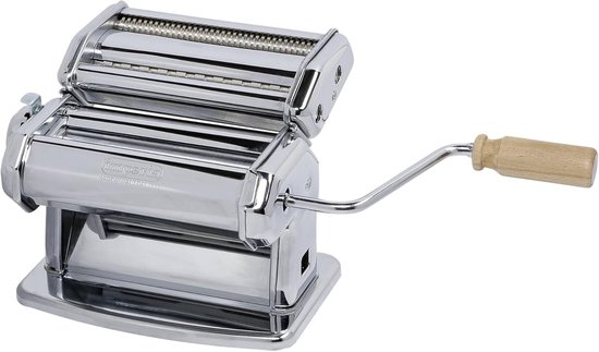 Pastamachine Handmatig - Deegmaker Keuken - Verse Pasta Maken - Robuust Stalen Ontwerp - 3.5 Kilogram - Zilverkleurig