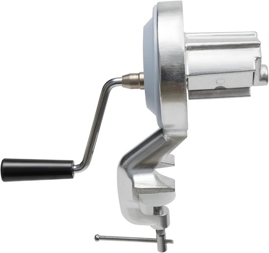Pastamachine Handmatig - Deegvormer - Verse Pasta Maken - Aluminiumlegering - 5cm Tafel - Zilver